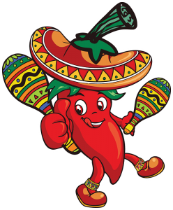  a dancing chili pepper